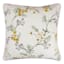 Grace Mitchell Yellow & Lilac Floral Embroidered Throw Pillow, 20"