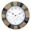 Outdoor Clock with Thermometer & Hygrometer, 13.5"