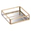 Small Decorative Glass Tray, 4"
