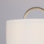 Laila Ali Silver Accent Lamp with Shade, 21"