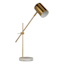 Gold Marbled Desk Lamp, 21"