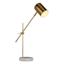 Gold Marbled Desk Lamp, 21"