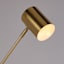 Gold Marbled Desk Lamp, 21"