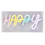 Happy Acrylic Box Light, 6x12