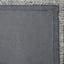 (B771) Crosby St. Gravel Grey Textured Area Rug, 8x10