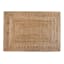 (B760) Found & Fable Jute Braided Area Rug, 8x10