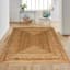 (B760) Found & Fable Jute Braided Area Rug, 8x10