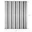 (D551) Honeybloom Flatweave Ivory & Black Striped Area Rug, 8x10