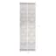 (D552) Honeybloom Flatweave Ivory & Beige Fringe Runner, 2x7