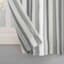 Pelham Grey Tier Curtain Panel Set, 54x36