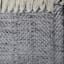 (B799) Crosby St. Grey Herringbone Runner, 2x6