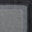(A481) Crosby St. Black Geometric Line Runner, 2x6