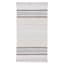 (B801) Honeybloom Ivory Striped Accent Rug, 2x3