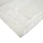 (B802) Laila Ali White Geometric High-Low Area Rug, 8x10