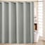 Gray Waffle Heavyweight Shower Curtain, 72"