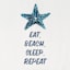 Ty Pennington Set of 2 Beach Repeat White Kitchen Towels