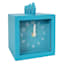 Tiny Dreamers Blue Square Dino Clock, 6"