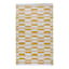 Honeybloom Yellow Broken Stripe Accent Rug, 2x4