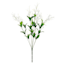 White Freesia Floral Bush, 21"
