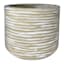 Japi Lagoon Sand & White Wash Outdoor Planter, Medium