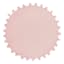 Tiny Dreamers Pink Round Pom-Pom Accent Rug, 3'