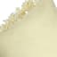 Honeybloom Yellow Woven Fringe Oblong Throw Pillow, 14x20