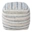 Found & Fable Willow Pouf