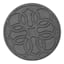 Flexible Medallion Outdoor Garden Stepping Stone, 18"
