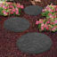 Flexible Medallion Outdoor Garden Stepping Stone, 18"