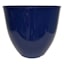 Navy Blue Synthetic Egg Outdoor Planter, Medium