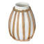 Ty Pennington Terracotta Rattan Vase, 9.8"