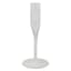 Clear Glass Taper Candle Holder, 7"