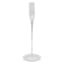 Clear Glass Taper Candle Holder, 11"