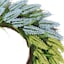 Blue & Green Heather Floral Wreath, 28"