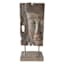 Found & Fable Square Buddha Head Figurine, 11.5"