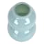 Celadon Green Glass Vase, 7"