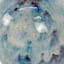 Ty Pennington Blue Reactive Glaze Vase, 5"