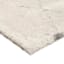 (C103) Ivory & Grey Long Pile Diamond Design Shag Area Rug, 8x10