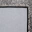 (C67) Mixed Silver & Black Long Pile Shag Rug, 5x7