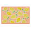 Coral Lemons Washable Kitchen Mat, 21x34