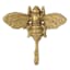Honeybloom Gold Metal Bee Wall Hook, 6"