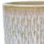White Dimpled Ceramic Outdoor Planter, Large