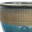 Teal Zip Ceramic Outdoor Outdoor Planter, Large