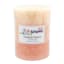 Sunrise Peach Scented Ombre Pillar Candle, 3x4