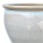 Honeybloom Mews White Ceramic Outdoor Planter, Large