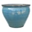 Honeybloom Mews Blue Ceramic Outdoor Planter, Small