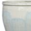 Honeybloom Berlin Blue Ceramic Outdoor Planter, Medium