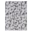 (D537) Crosby St. Nova Grey Printed Area Rug, 8x10