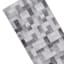(D537) Crosby St. Nova Grey Printed Runner, 2x7