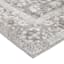 (B844) Honeybloom Vintage Distressed Medallion Area Rug, 5x7